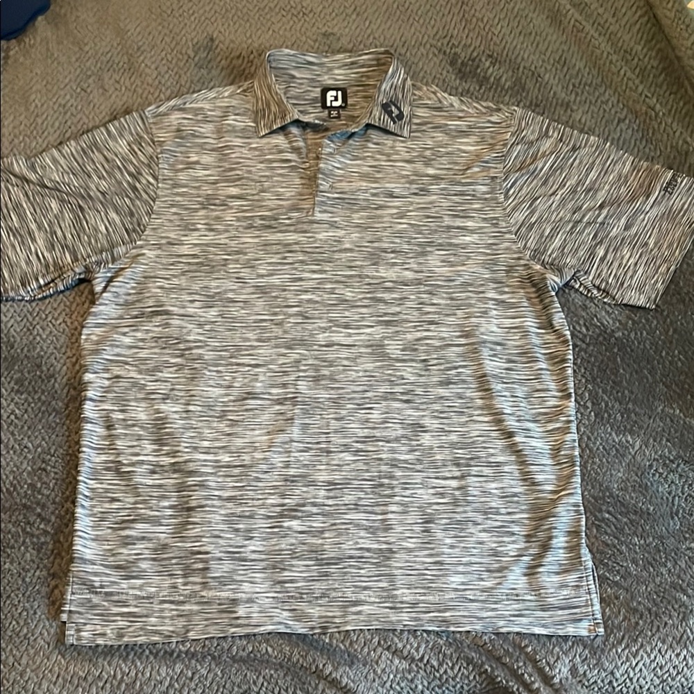 🌟3/$35 FootJoy Heather Grey Polo Shirt